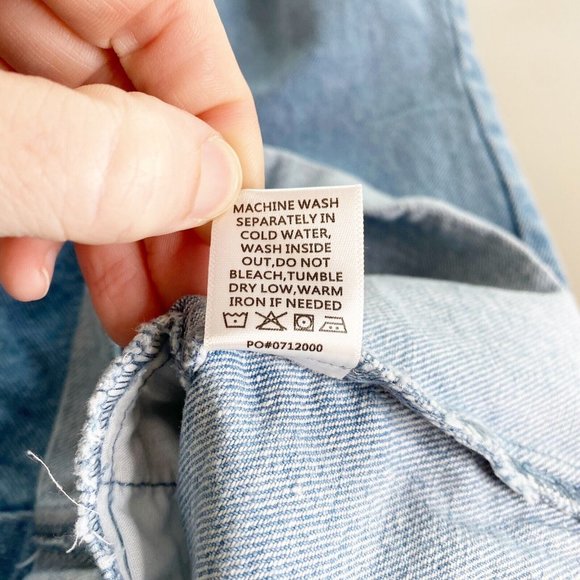 Show Me Your Mumu Reno Romper Small S Light Wash Denim Zip Front Pocket Revolve - Picture 7 of 8